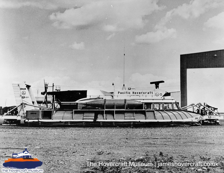 SRN6 with Pacific Hovercraft -  (credit: The Hovercraft Museum Trust).